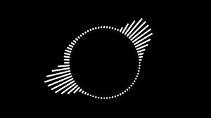 Circle Music Visualizer Black Screen Video Video MOV Template Free Download - Pikbest