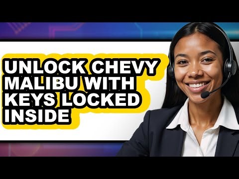 How to Unlock Chevy Malibu With Keys Locked Inside (Only Way)