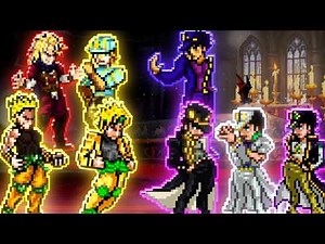 All Jotaro Kujo VS All DIO Brando