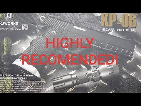 KJWORKS KP06 HICAPA AIRSOFT REVIEW