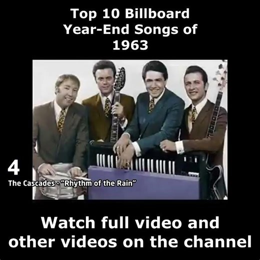 Top 10 Billboard Year-End Songs of 1963