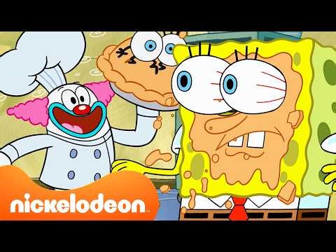 SpongeBob | 30 Minuten SpongeBob‑Essenschaos! 🍔 | Nickelodeon Deutschland