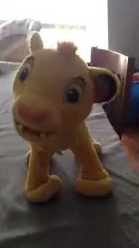 My Singin Simba The Lion King Toy Hasbro 4081 Motion