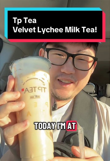 Velvet Lychee Milk Tea Review from TP Tea Nevada