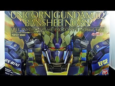 317 - PG Unicorn Gundam 02 Banshee Norn UNBOXING