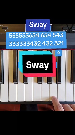 Learn to Play 'Sway' with this Easy Piano Tutorial