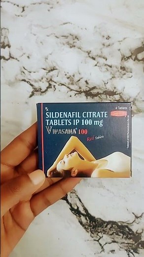 Vipasana-100 Red Tablet#Sildenafil Citrate Tablet IP 100 mg#medicine with swaraj