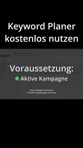 So kannst du den Keyword Planer kostenlos benutzen in 2026.mov
