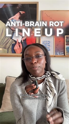 Olivia Unplugged on Instagram: "My Anti-Brain Rot Lineup: A recap of my favorite things I watched, read, and listened to online. Don’t make your goal to be chronically offline, make your goal to use this online world with intention. Content I Mentioned: Hank Green “Why is Everyone So Wrong About AI Water Use??” (YT) Nina Montange “you need to decide to live beautifully this year: beauty as moral practice” (YT) IXCARUS “Neuroplasticity: Rewiring Your Brain To Do Hard Things (Substack) Yana Yuhai