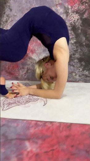 Deep backbend transformation #yoga #contortion