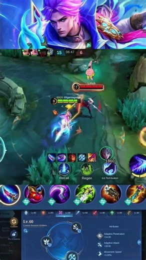 Double Kill!! Nolan 11.11 skin Gameplay (Part 1)- MLBB #NolanGameplay #mlbbfunnymoment #viral