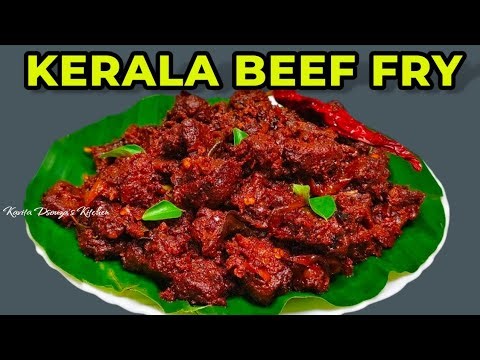 Kerala Beef Fry Recipe | Restaurants Style Beef Roast | Tasty & Juicy Enjoy with Malabar Parata