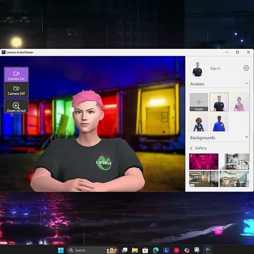 Lenovo AvatarMaster: AI-Powered Streaming Avatar for Gamers & Creators! 🎮✨