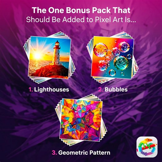 120K views · 444 reactions | Help us decide what bonus should we bring next  The number you pick is… ⬇️⬇️ | Pixel Art - Color by Number | Facebook