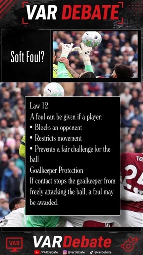 WAS THIS GENUINE GOALKEEPER PROTECTION OR VAR DECIDING THE TITLE RACE?