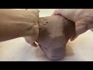Wedging Clay: Ram's Head method