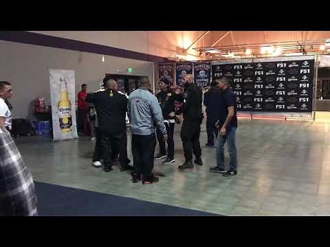 Epic fight ends in knockout!