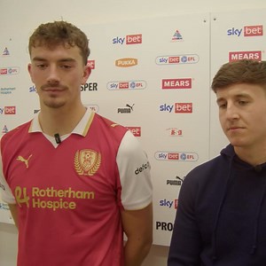 Millers defender and close friend of the Jenkinson family, Hamish Douglas, spoke to us alongside his former Academy teammate and Owen's brother, Will, following an emotional day at AESSEAL New York Stadium Thank you for the love you showed #TeamJenko❤️ #RUFC | #TownCountyUnited | Rotherham United Football Club