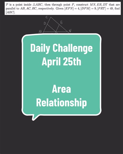 Math challenge | math logic | math | math competition | math coach | area relationship #math #mathchallenge #mathlogic #mathcompetition #mathcoach #arearelationship