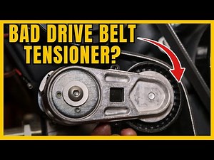 TOP 7 SYMPTOMS OF A BAD DRIVE BELT TENSIONER | SIGNS DRIVE BELT TENSIONER IS BAD