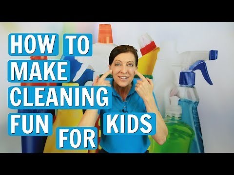 How to Make House Cleaning Fun For Kids (Blue Ribbons)