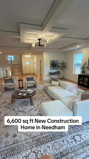 Are you thinking about a new home with more space and a modern layout? This $2.6M new construction home in Needham MA offers about 6,600 square feet of living space, including a finished lower level and outdoor privacy. If you’re thinking about upsizing, what’s the one must-have in your next home? (not my listing) #NeedhamRealEstate #NeedhamMA #NeedhamHomes #NewConstructionHomes #MoveUpBuyers