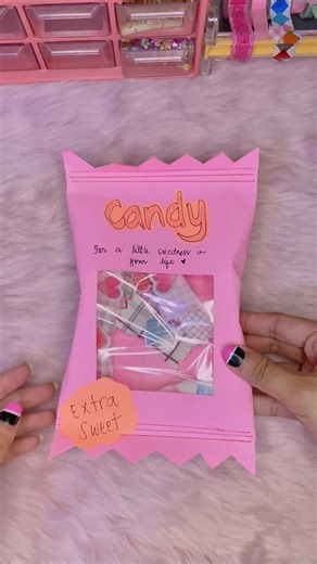 DIY Candy Paper Love Notes #candy #candypaper #lovenotes #loveletter #yellyschoice #trendingph #tiktokph #crafts #diy #stationery