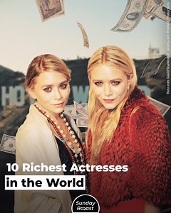 4.3K reactions · 483 shares | We have scoured numerous sources to compile this list—and discovered a curious thing in the process. Many of the world’s richest actresses are not that popular. 螺 Some haven’t made a movie in 20 years! So how did they manage to get into the top 10? Let’s see… | Sunday Roast | Facebook