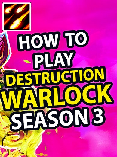 Chaos Bolt Warlock Build for Mythic in WoW 11.2