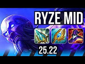 RYZE vs SYNDRA (MID) | 7/1/19 | KR Challenger | 25.22