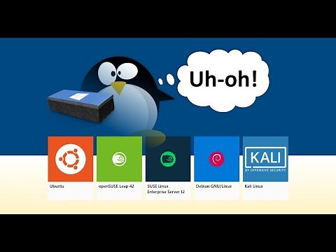 Установка Linux на Windows с помощью WSL.
