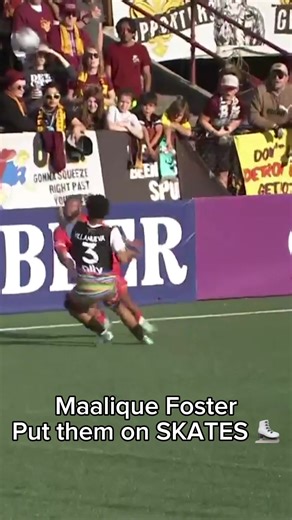 Maalique Foster channeling his inner 2014 Neymar on this run 💫 | foster