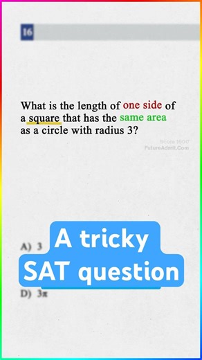 A tricky SAT question..