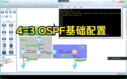 4-3 OSPF基础配置