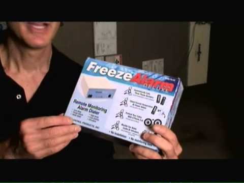 Home Freeze Alarm Installation