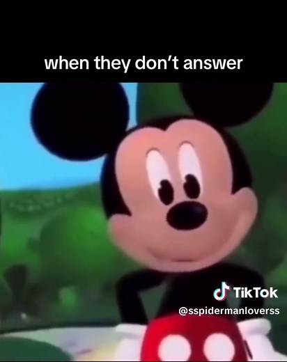 Mad Mickey Mouse Answer the Phone