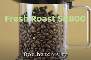 Fresh Roast SR800 Coffee Roaster Overview - Sweet Maria's Coffee Library
