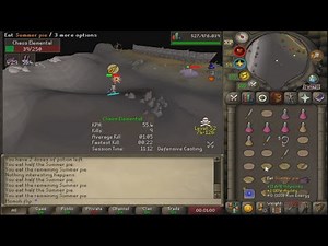 OSRS Chaos Elemental w/ Tumeken's Shadow(bad)