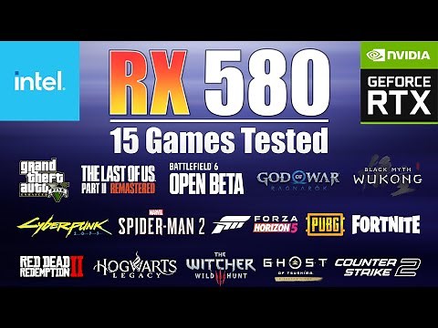 RX 580 Gaming Test : Still Worth in 2025?