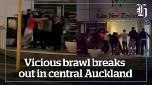 96K views · 717 reactions | Frightening footage has emerged of a vicious brawl involving a score of young people that broke out in Auckland's CBD over the weekend. | nzherald.co.nz | Facebook