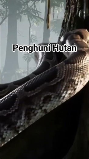 Ular anaconda terbesar di hutan #snake #python #anaconda