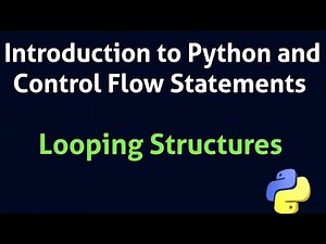 Looping structures Introduction to Python and Control Flow Statements Fyugp Calicut University 4th