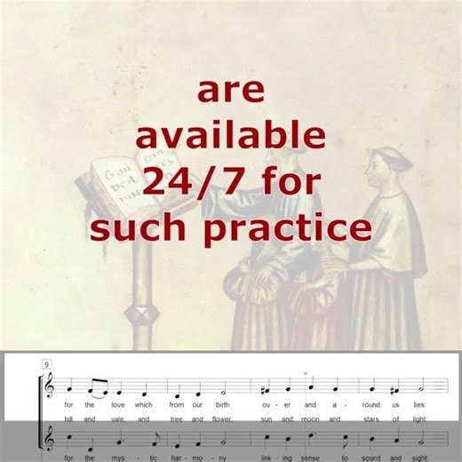 Note/sound coordination for new singers