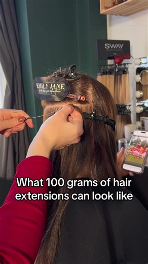 Mastering Hair Extensions: The Power of 100 Grams