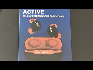 Reebok's active true wireless sport earbuds product review 🫣