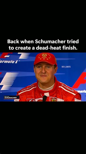 revlimits on Instagram: "At the 2002 United States Grand Prix, Michael Schumacher attempted something almost unheard of in Formula 1 — a dead-heat finish. After dominating the season, Schumacher slowed on the run to the line to try and cross together with teammate Rubens Barrichello. It was Schumacher’s own idea, not a team order, and it nearly worked. In the end, milliseconds decided it, leaving behind one of the most unusual and talked-about finishes in F1 history. #F1 #Formula1 #USGP #Indiana