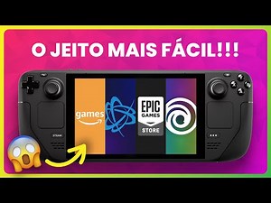Instale QUALQUER LOJA no Steam Deck em POUCOS PASSOS