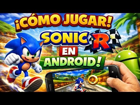 Tutorial como jugar Sonic R en ANDROID