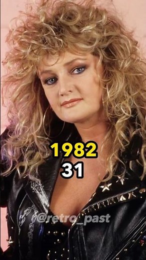 Bonnie Tyler Evolution #80smusic #nostalgic #music #evolution #hollywood #singer