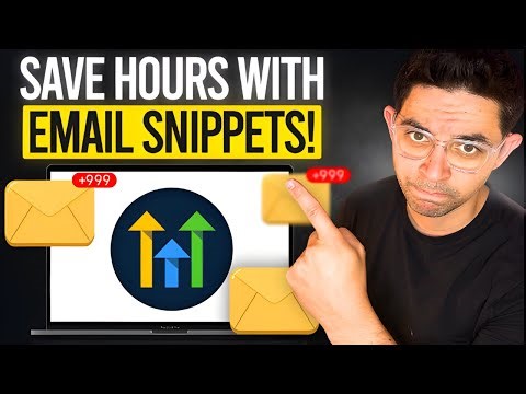 How to Create Email Snippets in Go HighLevel Fast! [Step-by-Step Tutorial]